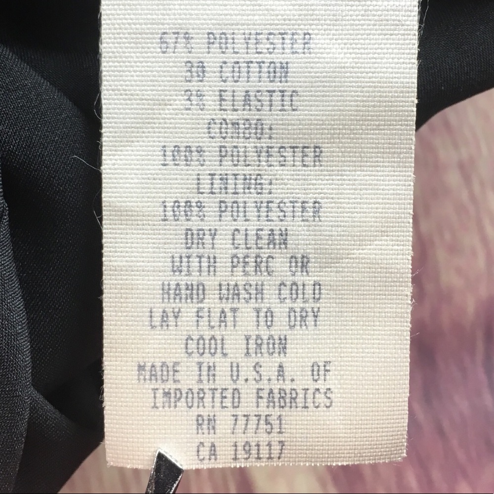 ☮️BETSEY JOHNSON black strapless dress size 6 - Picture 6 of 7
